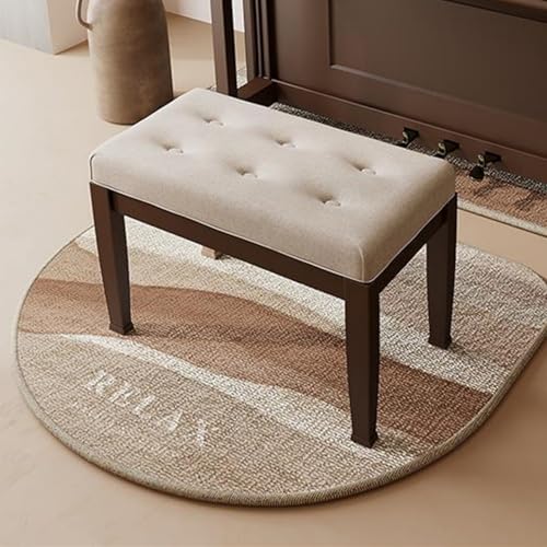 Hixingo Schallschutz Teppich Klavier, Teppich Boden mit Schallschutz für Klavier rutschfest TPR Schallschutzteppich Antivibrationsmatte für Studio, Musikzimmer (Treibsand,110x110cm) von Hixingo