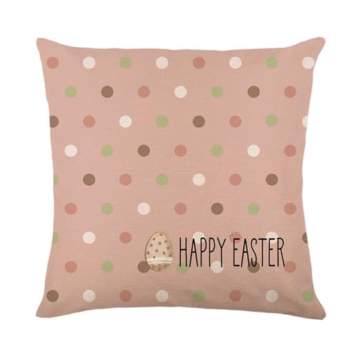 Hixingo Sofakissen mit Füllung und Bezug, 45x45 50x50 Dekokissen mit Füllung Bezug 3D-Druck Taillenkissen Weiches Komfort für Sofa, Bett, Wohnzimmer, Halloween, Weihnachten (Gepunktetes Ei,45x45cm) Hixingo Sofakissen mit Füllung und Bezug, 45x45 50x50 Dekokissen mit Füllung Bezug 3D-Druck Taillenkissen Weiches Komfort für Sofa, Bett, Wohnzimmer, Halloween, Weihnachten (Gepunktetes Ei,45x45cm) von Hixingo
