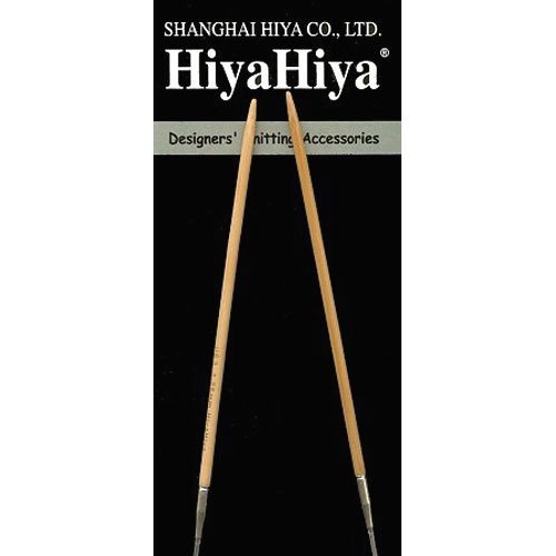 81,3 cm (81) hiyahiya Circular Stricknadeln aus Bambus Size-US-1-(2.25mm) von HiyaHiya