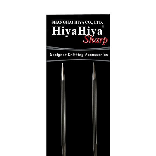 Hiya Hiya Circular 40-inch (101cm) Sharp Steel Knitting Needle; Size US 11 (8mm) HISSTCIR40-11 by HiyaHiya von HiyaHiya