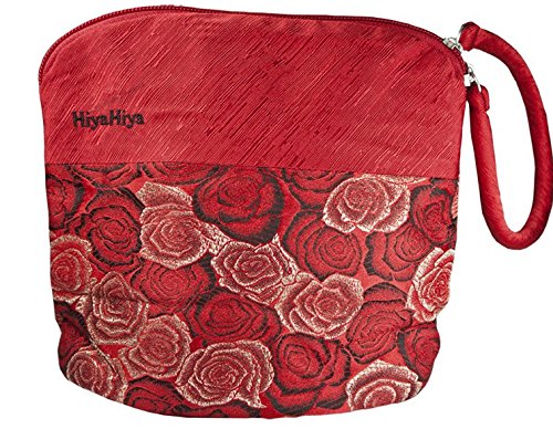 HiyaHiya Kleine Projekttasche zum Stricken und Häkeln, Rot von HiyaHiya
