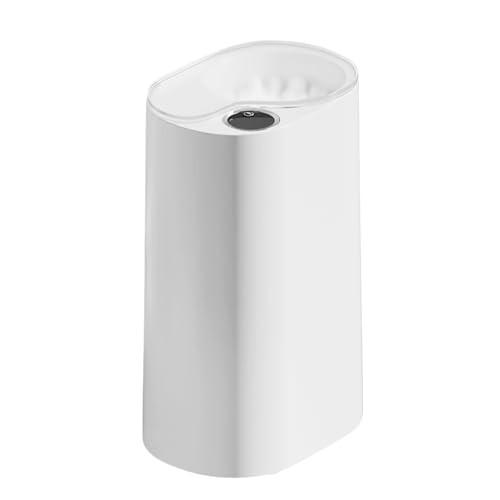 Induktive Wattestäbchen-Aufbewahrungsbox, mit schlankem Behälter, 9,5 x 6,7 x 15,5 cm, automatischer Wattestäbchen-Spender, intelligenter Aufbewahrungs-Organizer, Mehrzweck, für Frauen von Hjatirace