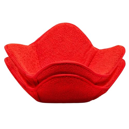 Mikrowellen -Lebensmittelwärmungsschüssel Rack, Mikrowellenschüsselhalter Gemütlich, Maschinenwaschbarer Schüssel Hugger, Komfortabel Und Schützend, Wiederverwendbares Design, 25x21 cm, Zum Campen von Hjatirace