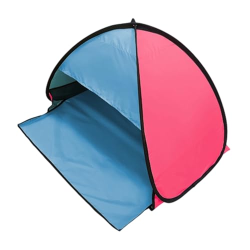 Sonnenschutzgesicht Kleines Zelt, Tragbares Mini -Popup -Schutz Mit Mobiltelefonständer, Hunde -Sonnenzelt, Leichter Build, Mehrzweckgebrauch, 80 X 65 X 55 cm, Für Den Außenbereich Im Freien von Hjatirace