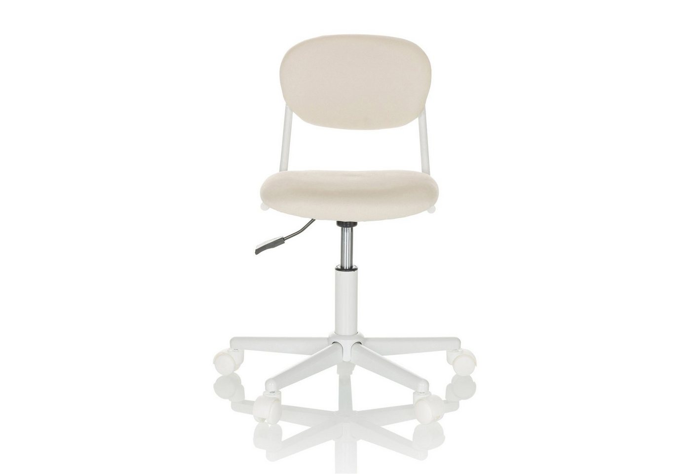 hjh OFFICE Drehstuhl Kinderdrehstuhl KIDDY BASE I Stoff ohne Armlehnen (1 St), mitwachsend, ergonomisch von Hjh Office