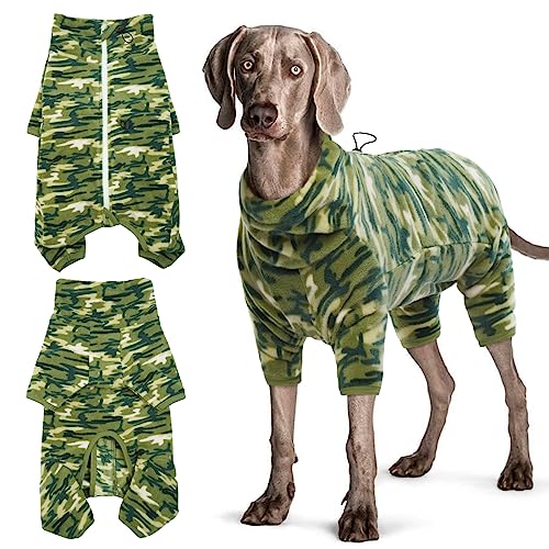 Hjyokuso Hundemantel Winter, Hundejacke, Weicher Fleece Hundepullover FüR Kleine MittelgroßE Grosse Hunde, Winddichte Haustierkleidung Outfit Mit ReißVerschluss, Chihuahua Kleidung (XXS-3Xl) von Hjyokuso