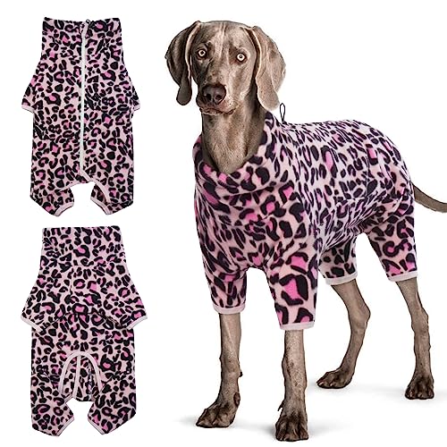 Hjyokuso Hundemantel Winter, Hundejacke, Weicher Fleece Hundepullover FüR Kleine MittelgroßE Grosse Hunde, Winddichte Haustierkleidung Outfit Mit ReißVerschluss, Chihuahua Kleidung (XXS-3Xl) von Hjyokuso