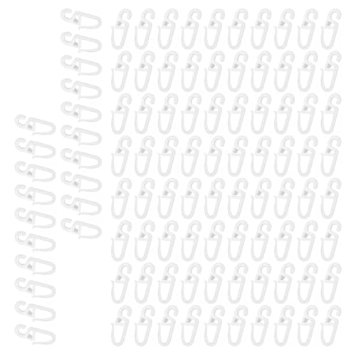 Hkfgdjdl 100 Stück S-Form Vorhangschienengleiter Haken Glatt Gleitclip für Zuhause und Büro Draperie Ersatz Zubehör Hkfgdjdl 100 Stück S-Form Vorhangschienengleiter Haken Glatt Gleitclip für Zuhause und Büro Draperie Ersatz Zubehör von Hkfgdjdl