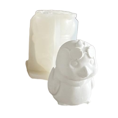 Hkfgdjdl 3D-Cartoon-Tier-Silikonform, Hirschformen, Epoxidharz, Gipsformen, Ornament-Backformen für Kerzenherstellung von Hkfgdjdl