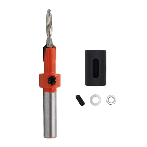 Hkfgdjdl 8/10 mm Schaft Kegelsenker Bohrer Router Bit Schraubenausdreher Remon Demolition für Fräser Holzbearbeitungsbohrer Hkfgdjdl 8/10 mm Schaft Kegelsenker Bohrer Router Bit Schraubenausdreher Remon Demolition für Fräser Holzbearbeitungsbohrer von Hkfgdjdl