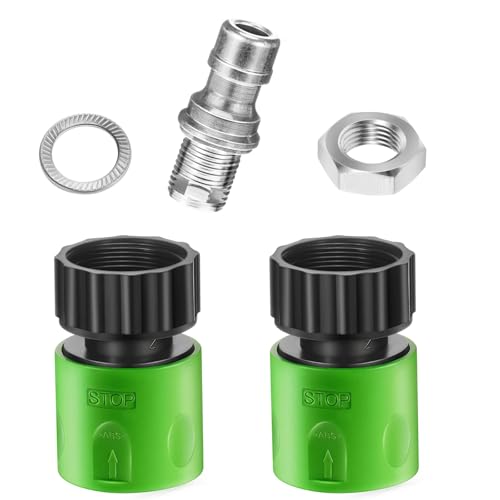 Hkfgdjdl Aufsitzrasenmäher Set Zubehör Hocheffizientes Deck Wash Adapter Set Metallstruktur für einfache Wartung von Hkfgdjdl