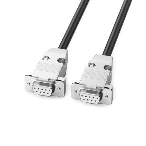 Hkfgdjdl Datenkabel, 9-poliges RS232-Kabel, Stecker/Buchse, 28 AWG, geschirmtes Verlängerungskabel für Computer Hkfgdjdl Datenkabel, 9-poliges RS232-Kabel, Stecker/Buchse, 28 AWG, geschirmtes Verlängerungskabel für Computer von Hkfgdjdl