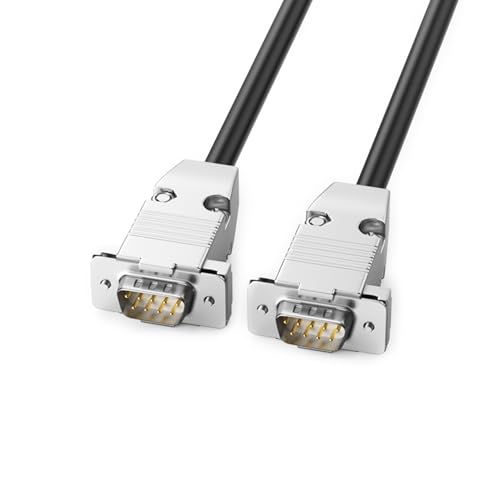 Hkfgdjdl Datenkabel, 9-poliges RS232-Kabel, Stecker/Buchse, 28 AWG, geschirmtes Verlängerungskabel für Computer Hkfgdjdl Datenkabel, 9-poliges RS232-Kabel, Stecker/Buchse, 28 AWG, geschirmtes Verlängerungskabel für Computer von Hkfgdjdl