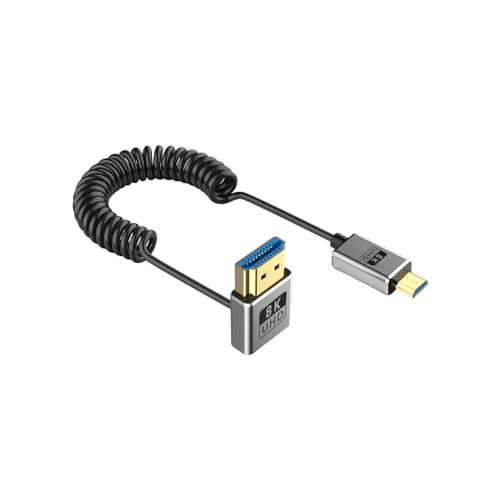 Hkfgdjdl Datenkabel, Feder-Koaxialkabel 8K60Hz Mikrokamera zu Kamera 2.1 Version mit schneller Geschwindigkeit 48 Gbit/s Hkfgdjdl Datenkabel, Feder-Koaxialkabel 8K60Hz Mikrokamera zu Kamera 2.1 Version mit schneller Geschwindigkeit 48 Gbit/s von Hkfgdjdl