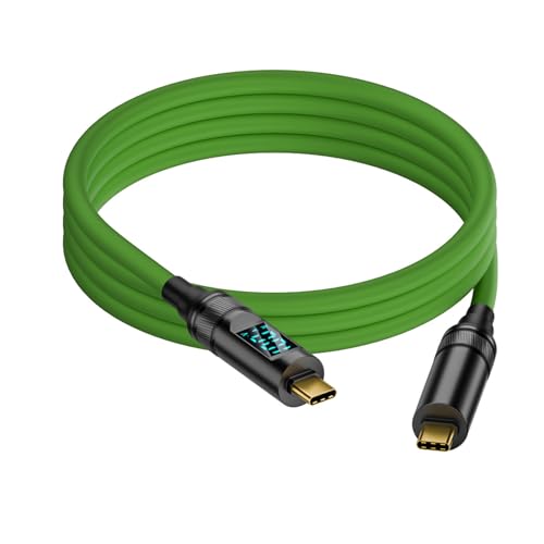 Hkfgdjdl Datenleitung, Doppel-Typ-C PD100W Schnellladekabel, 100 W, digitale Stromanzeige, 8 K Video, schnelle Übertragung Hkfgdjdl Datenleitung, Doppel-Typ-C PD100W Schnellladekabel, 100 W, digitale Stromanzeige, 8 K Video, schnelle Übertragung von Hkfgdjdl