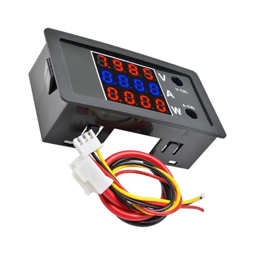 Hkfgdjdl Digitales Spannungsmessgerät 0 bis 100 V Bereiche mit LED-Anzeige-Set für genaue Messungen für Elektriker-Enthusiasten Hkfgdjdl Digitales Spannungsmessgerät 0 bis 100 V Bereiche mit LED-Anzeige-Set für genaue Messungen für Elektriker-Enthusiasten von Hkfgdjdl
