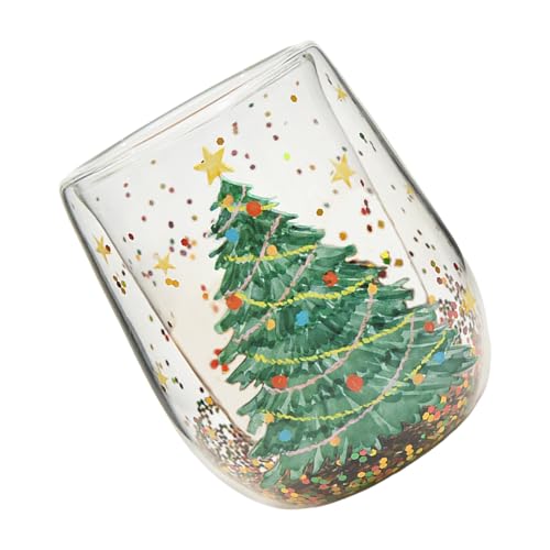 Hkfgdjdl Einzigartiger Weihnachtsbaum Doppelschicht Glas Doppelschicht Weihnachtsbaum Glas Tasse für Festival Urlaub Trinkgeschirr Hkfgdjdl Einzigartiger Weihnachtsbaum Doppelschicht Glas Doppelschicht Weihnachtsbaum Glas Tasse für Festival Urlaub Trinkgeschirr von Hkfgdjdl
