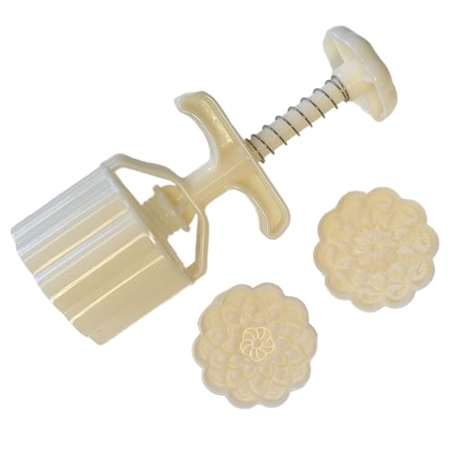 Hkfgdjdl Handgepresste Form Keksstempel Bohnenpasten Kuchenformen ABS Gebäck Dessertform für Backbegeisterte Hkfgdjdl Handgepresste Form Keksstempel Bohnenpasten Kuchenformen ABS Gebäck Dessertform für Backbegeisterte von Hkfgdjdl