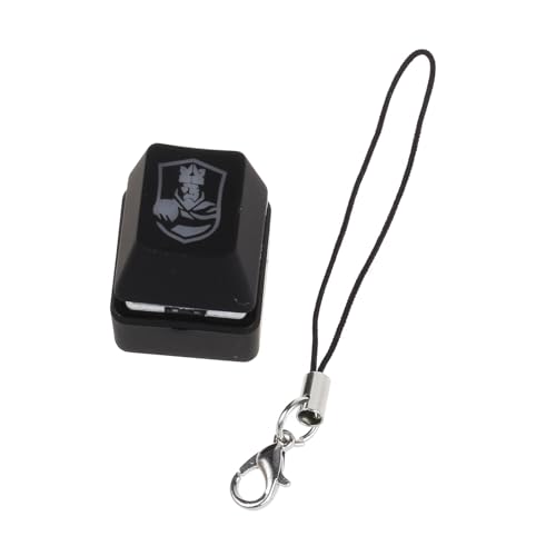Hkfgdjdl Keycap Keychain, LED Mechanical Keyboard Keychain Light Up Backlit For Keyboard Switches Tester Stress Relief Toy von Hkfgdjdl
