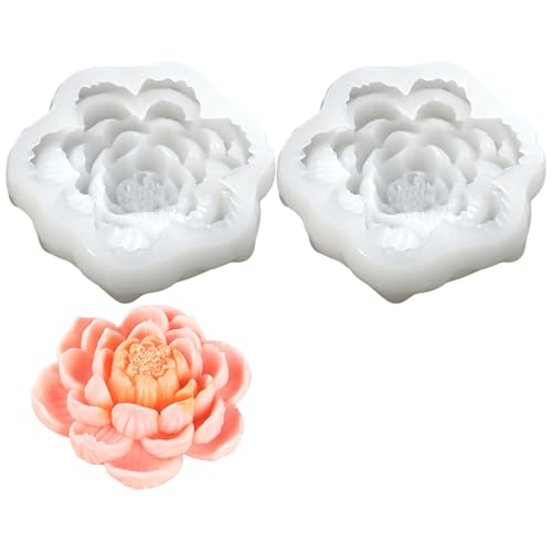Hkfgdjdl Kuchenformen, einfach zu verwendende Blumenkuchenformen, elegante Blumen-Silikon-Kuchenformen für Backbegeisterte und Hobbyköche von Hkfgdjdl