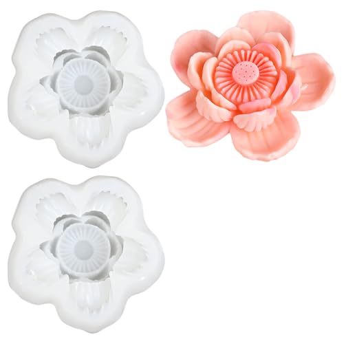 Hkfgdjdl Kuchenformen, einfach zu verwendende Blumenkuchenformen, elegante Blumen-Silikon-Kuchenformen für Backbegeisterte und Hobbyköche von Hkfgdjdl
