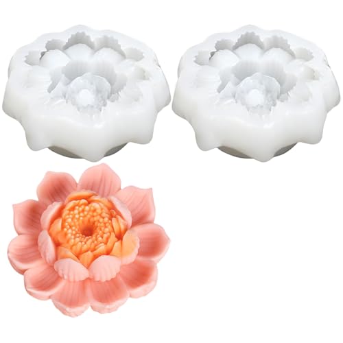 Hkfgdjdl Kuchenformen, einfach zu verwendende Blumenkuchenformen, elegante Blumen-Silikon-Kuchenformen für Backbegeisterte und Hobbyköche von Hkfgdjdl