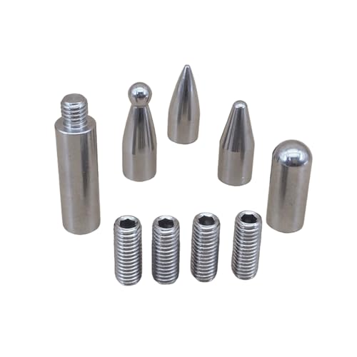 Hkfgdjdl Lackkratzer-Reparatur-Set Metall Tap Down Stiftköpfe Spitzen Kratzerentfernungswerkzeug für Auto Motorrad Waschmaschine von Hkfgdjdl