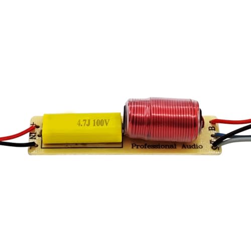 Hkfgdjdl Lautsprecher-Frequenzteiler, 2-Wege-Höhen/Bass-HiFi-Sound-Frequenzweichen-Filter-Frequenz-Splitter-Modul von Hkfgdjdl