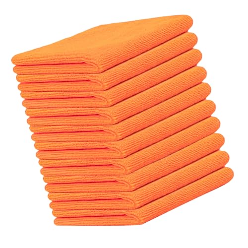 Hkfgdjdl Mikrofaser-Reinigungstücher, saugfähig, Mehrzweck-Handtücher, Waschlappen für Zuhause und Auto, 30 x 30 cm, 10 Stück von Hkfgdjdl