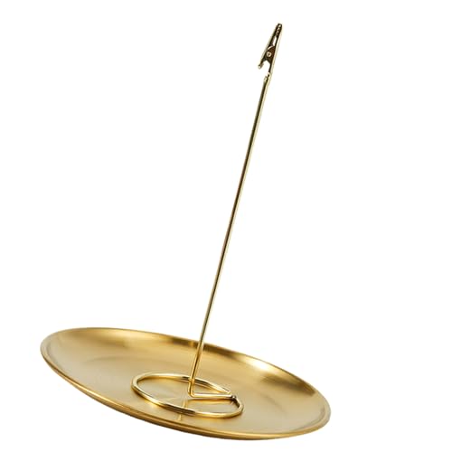 Hkfgdjdl Multifunktionaler Räucherstäbchenhalter, Clip-Basis mit Aschefänger-Tablett für Meditationen, Heim- und Büro-Schreibtisch-Dekorationen Hkfgdjdl Multifunktionaler Räucherstäbchenhalter, Clip-Basis mit Aschefänger-Tablett für Meditationen, Heim- und Büro-Schreibtisch-Dekorationen von Hkfgdjdl