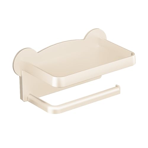 Hkfgdjdl Multifunktionaler stilvoller Taschentuchhalter mit Ablage für Badezimmer, platzsparender Papierhandtuchspender Serviettenständer von Hkfgdjdl