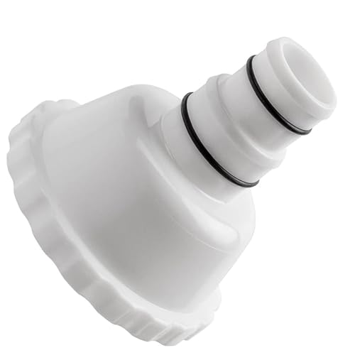 Hkfgdjdl Pool Vakuum Adapter Aufsatz Schwimmbad Adapter Skimmer Adapter PVC Textur Geeignet für 3,8 cm Anschlussköpfe von Hkfgdjdl