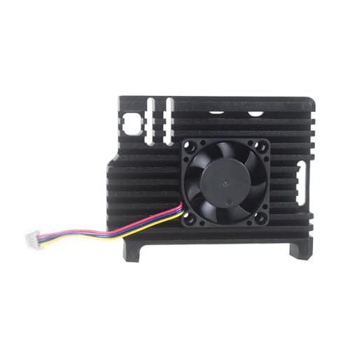 Hkfgdjdl Schutzhülle Gehäuse Aluminiumlegierung Kühlkörper Gehäuse für RaspberryPi 5 Modell B 5B von Hkfgdjdl