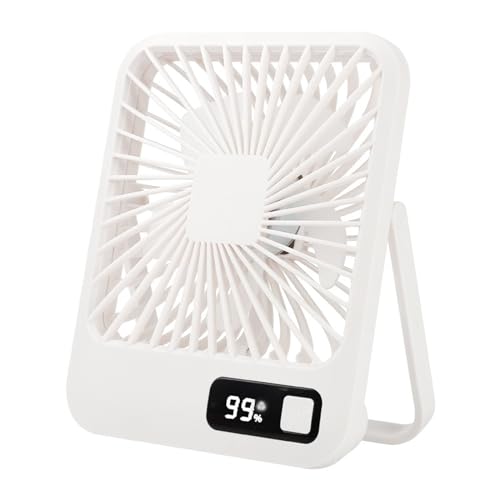 Hkfgdjdl Tischventilator Kleiner Ventilator Leise USB Ventilator mit Digitalanzeige Tischventilator 1500mAh Wiederaufladbarer Desktop-Ventilator mit 5 Geschwindigkeiten Tischventilator Hkfgdjdl Tischventilator Kleiner Ventilator Leise USB Ventilator mit Digitalanzeige Tischventilator 1500mAh Wiederaufladbarer Desktop-Ventilator mit 5 Geschwindigkeiten Tischventilator von Hkfgdjdl