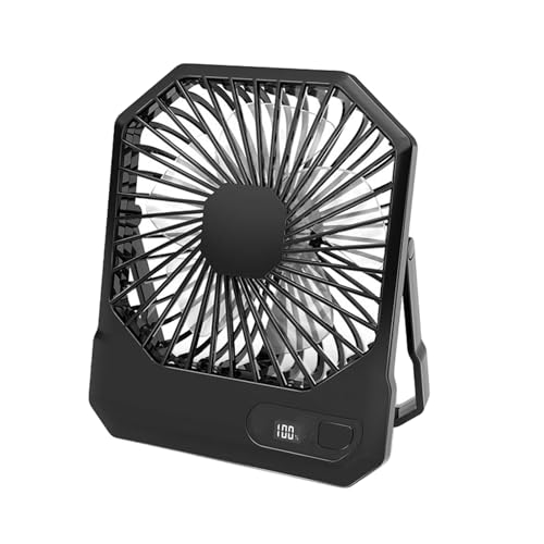Hkfgdjdl Tischventilator Kleiner Ventilator Leise USB Ventilator mit Digitalanzeige Tischventilator Elektrisch Wiederaufladbar Desktop Ventilator mit 3 Geschwindigkeiten Schreibtischventilator Hkfgdjdl Tischventilator Kleiner Ventilator Leise USB Ventilator mit Digitalanzeige Tischventilator Elektrisch Wiederaufladbar Desktop Ventilator mit 3 Geschwindigkeiten Schreibtischventilator von Hkfgdjdl