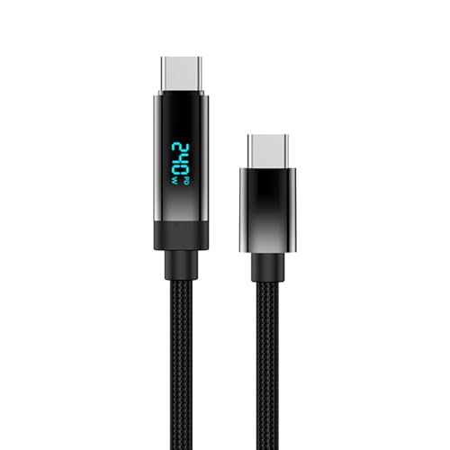 Hkfgdjdl USB C auf USB C Ladekabel 240W Display Schnelllade-Datensynchronisationskabel für Phone 15 Smartphones Tablets Laptops Hkfgdjdl USB C auf USB C Ladekabel 240W Display Schnelllade-Datensynchronisationskabel für Phone 15 Smartphones Tablets Laptops von Hkfgdjdl