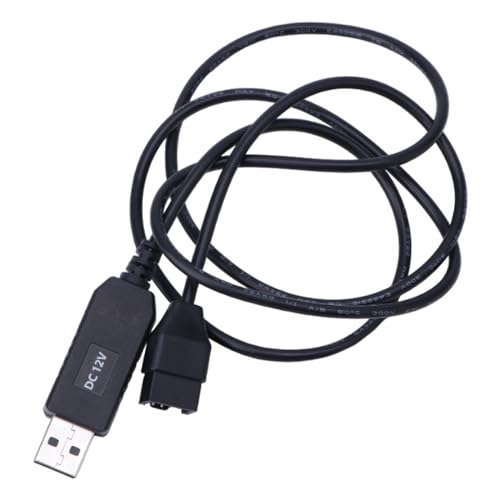 Hkfgdjdl USB-Kabel, Full Speed 12 V/5 V USB auf 4-poligen PC-Lüfter, ummanteltes Netzadapterkabel, USB-A-Stecker/kleiner 4-polig, 30/50/100 cm Hkfgdjdl USB-Kabel, Full Speed 12 V/5 V USB auf 4-poligen PC-Lüfter, ummanteltes Netzadapterkabel, USB-A-Stecker/kleiner 4-polig, 30/50/100 cm von Hkfgdjdl