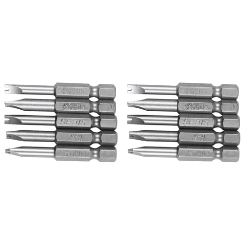 Hklshyd 10 Stuecke Set Bit Set Manipulationssichere Schraubendreher Bohrer Schraubendreher Bits Sechskant Schaft Magnetische Uförmigen 1/4 Schraubendreher Bits Hand Hklshyd 10 Stuecke Set Bit Set Manipulationssichere Schraubendreher Bohrer Schraubendreher Bits Sechskant Schaft Magnetische Uförmigen 1/4 Schraubendreher Bits Hand von Hklshyd