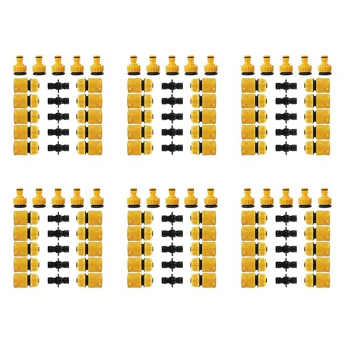 Hklshyd 120 Stück Garten Verbinder Satz, Verbinder End Anschluss Doppel Anschlüsse VerläNgerungs Schnell Anschlüsse Hklshyd 120 Stück Garten Verbinder Satz, Verbinder End Anschluss Doppel Anschlüsse VerläNgerungs Schnell Anschlüsse von Hklshyd