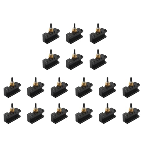 Hklshyd 18PCS Werkzeugpaket Mini-Drehmaschine Schnellwechsel-Werkzeughalter und Halter Multifid-Werkzeughalter Hklshyd 18PCS Werkzeugpaket Mini-Drehmaschine Schnellwechsel-Werkzeughalter und Halter Multifid-Werkzeughalter von Hklshyd