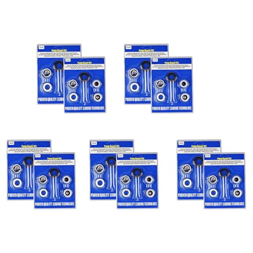 Hklshyd 244194 Aftermarket-Pumpen-Reparatur-Packungsset für Airless-FarbspritzgeräT 390 395 490 495 595 3400 Kompatibel (10Er-Pack) von Hklshyd
