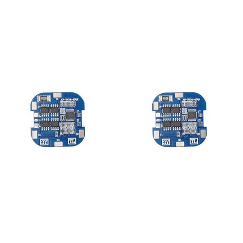 Hklshyd 2Pcs 4S 10A 14.8V 18650 Li-Ion Lithium Batterie Ladeplatine Kehrmaschine Solar Lithium Batterie Schutzplatine Hklshyd 2Pcs 4S 10A 14.8V 18650 Li-Ion Lithium Batterie Ladeplatine Kehrmaschine Solar Lithium Batterie Schutzplatine von Hklshyd