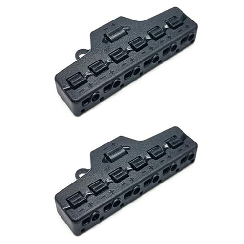Hklshyd 2X 6 Ports Quick Connect Out Line Splitter Quick Splitter Out Line Splitter Beleuchtung LED-Streifen Modellbeleuchtung Eisenbahnlayout Hklshyd 2X 6 Ports Quick Connect Out Line Splitter Quick Splitter Out Line Splitter Beleuchtung LED-Streifen Modellbeleuchtung Eisenbahnlayout von Hklshyd