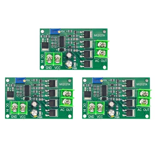 Hklshyd 3X 200 W DC 12 V auf AC 12 V Wechselrichter 50 Hz Rechtecksignalgeneratormodul 12 W AC 12 V auf 220 V IV1212TA Wechselrichter Hklshyd 3X 200 W DC 12 V auf AC 12 V Wechselrichter 50 Hz Rechtecksignalgeneratormodul 12 W AC 12 V auf 220 V IV1212TA Wechselrichter von Hklshyd