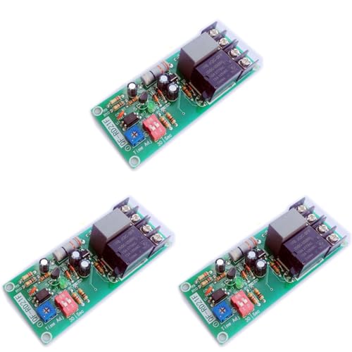 Hklshyd 3X AC100V-220V Einstellbares Timer Steuerung Relais Ausschalten VerzöGerung Schalten Tafel für Abluft Ventilator Mr22 19 von Hklshyd
