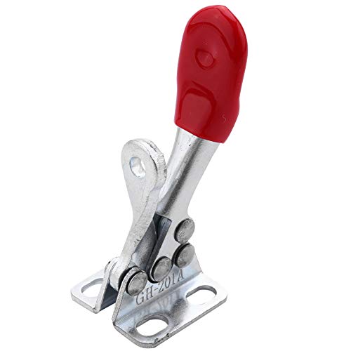 Hklshyd 4 Stueck 60 Lbs Antislip Covered Handwerkzeug Toggle Clamp Horizontale Klemme 201A Hklshyd 4 Stueck 60 Lbs Antislip Covered Handwerkzeug Toggle Clamp Horizontale Klemme 201A von Hklshyd