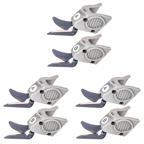 Hklshyd 6 StüCk Schneidkopf Passend für Wbt-1 Stoffschere Stoffschneider, 3 Set Schneidkopf ein & 3 Set Schneidkopf B Hklshyd 6 StüCk Schneidkopf Passend für Wbt-1 Stoffschere Stoffschneider, 3 Set Schneidkopf ein & 3 Set Schneidkopf B von Hklshyd