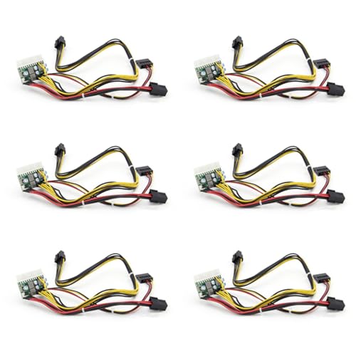 Hklshyd 6X Pci-E 6Pin Eingang Dc 12V 300W Dc-Atx-300W 24Pin Atx Switch Psu Netzteilmodul von Hklshyd