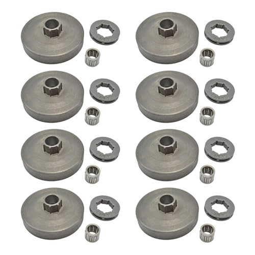 Hklshyd 8X Kettensaege 3/8-7T Felgenrad mit Kettensaege Kupplungstrommel Fuer 45Cc 52Cc 58Cc Benzin Engineg Teile Hklshyd 8X Kettensaege 3/8-7T Felgenrad mit Kettensaege Kupplungstrommel Fuer 45Cc 52Cc 58Cc Benzin Engineg Teile von Hklshyd