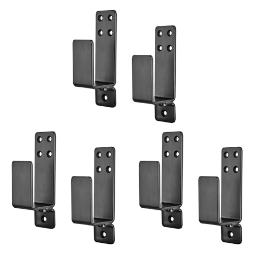 Hklshyd TüRbarrikadenhalterungen, 6Er-Pack Stangenhalter zum Aufklappen für die Haussicherheit, 2X4 Stangenhalterungen Verhindern Unbefugten Zutritt Hklshyd TüRbarrikadenhalterungen, 6Er-Pack Stangenhalter zum Aufklappen für die Haussicherheit, 2X4 Stangenhalterungen Verhindern Unbefugten Zutritt von Hklshyd